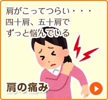 肩の痛み